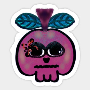 Rotten Apple Sticker